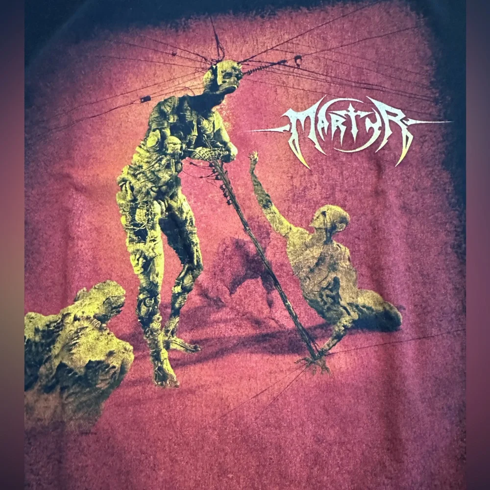 Vintage Martyr Heavy Metal Band Tee. Size L. ❣️ - Picture 6 of 7